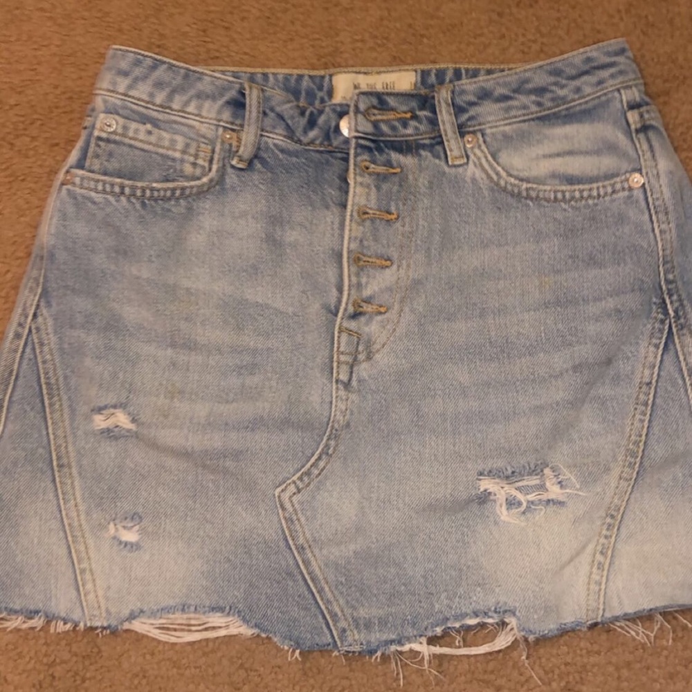 free people skirt